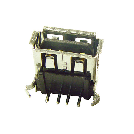 Right Angle USB Connector - U560A-04S10-XXX - RIGHT ANGLE / FEMALE/ A TYPE